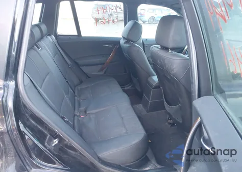 2005 BMW X3 2.5I z USA, uszkodzony, nr VIN WBXPA73455WC46037